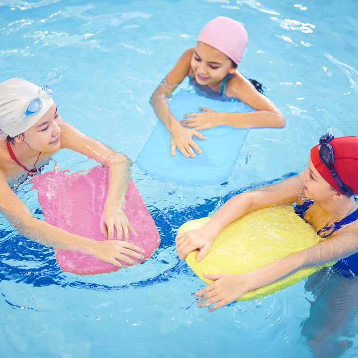 BRAMBLE - 4 Schwimmbrett Kickboards mit Griffen für Kinder & Erwachsene - Schwimmboards Schwimmhilfe