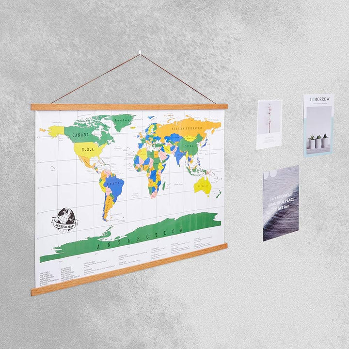 Ywlake Bilderrahmen, A1, Posterrahmen, 60 x 45 cm, 60 x 60 cm, Naturholz, für Poster, magnetisch, Ra