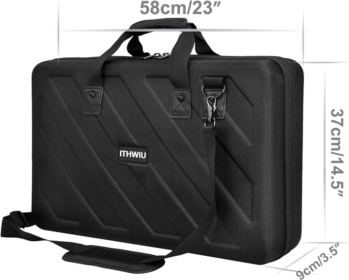 OUUTMEE Hart Reise Tragen Tasche für Pioneer DDJ SR SR2 RR Denon MC4000 Numark NVII Mixtrack Pro 3 N