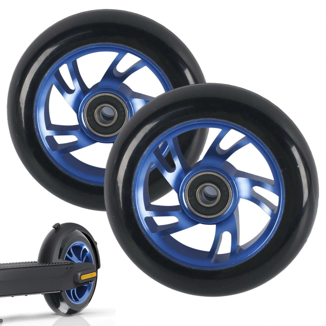 2 Stück Stunt Scooter Rollen 100mm Thickened PVC Replacement Wheels Scooter Ersatzräder mit ABEC-11