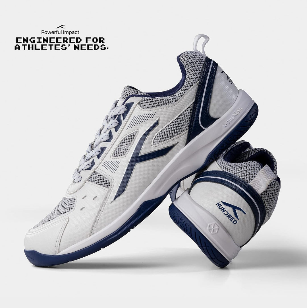 Raze Non-Marking Professional Badminton Schuhe für Herren | Material Obermaterial: Polyester, Sohle: