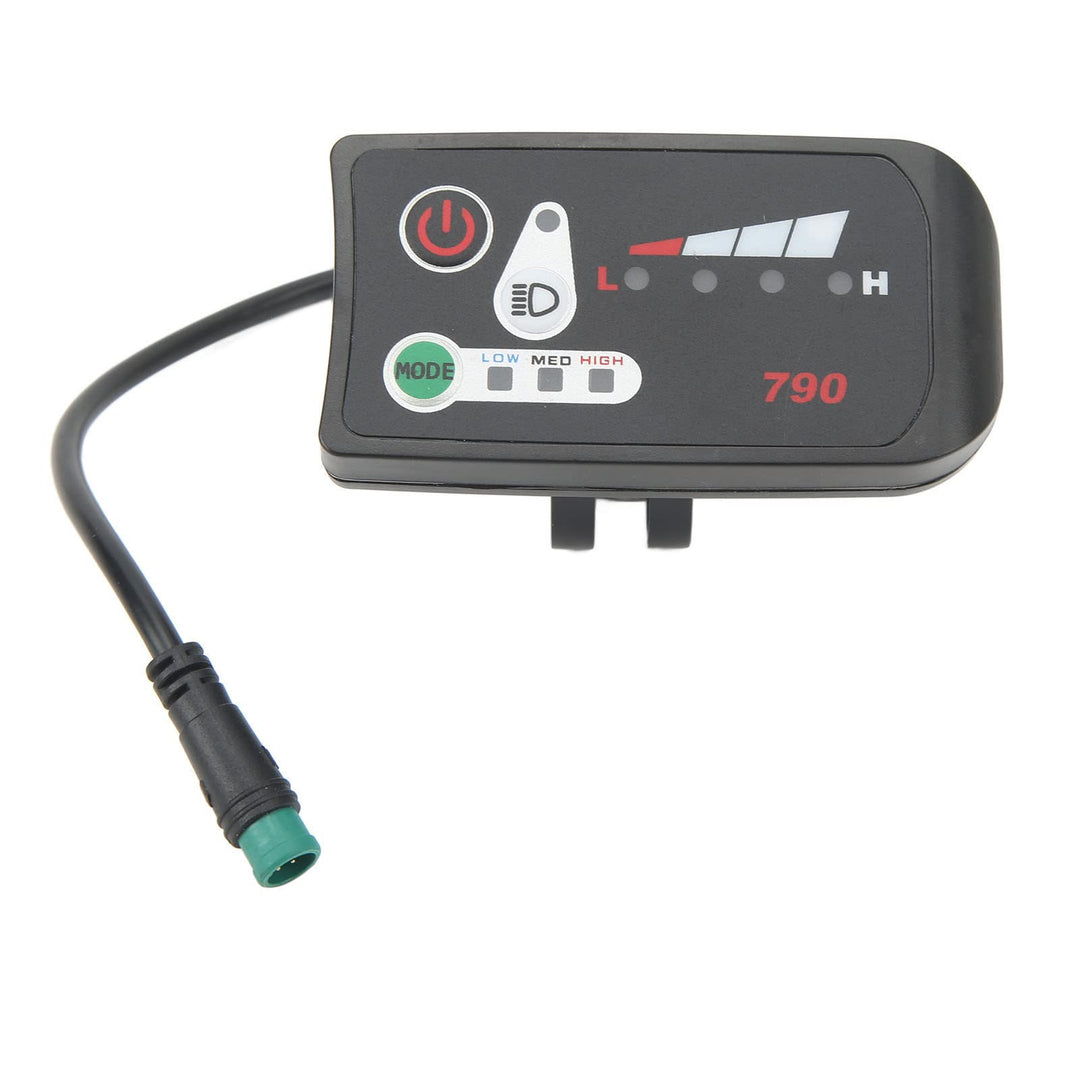 LED-Kontrollpanel für E-Bike-Display aus ABS zur Modifikation für Lenker von 22,2 mm