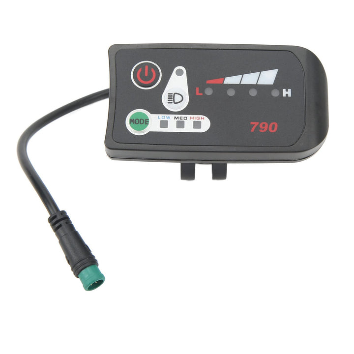 LED-Kontrollpanel für E-Bike-Display aus ABS zur Modifikation für Lenker von 22,2 mm