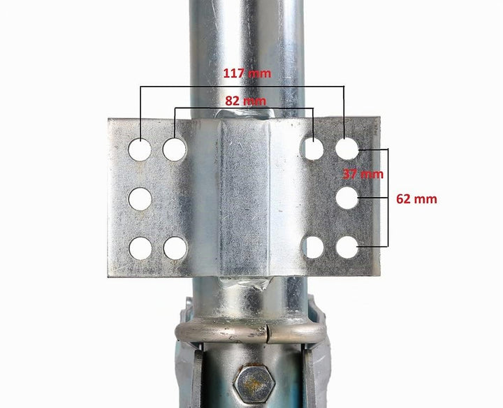 SCHEPERS® Anhänger Automatik Stützrad stabiles Bugrad 400kg Traglast