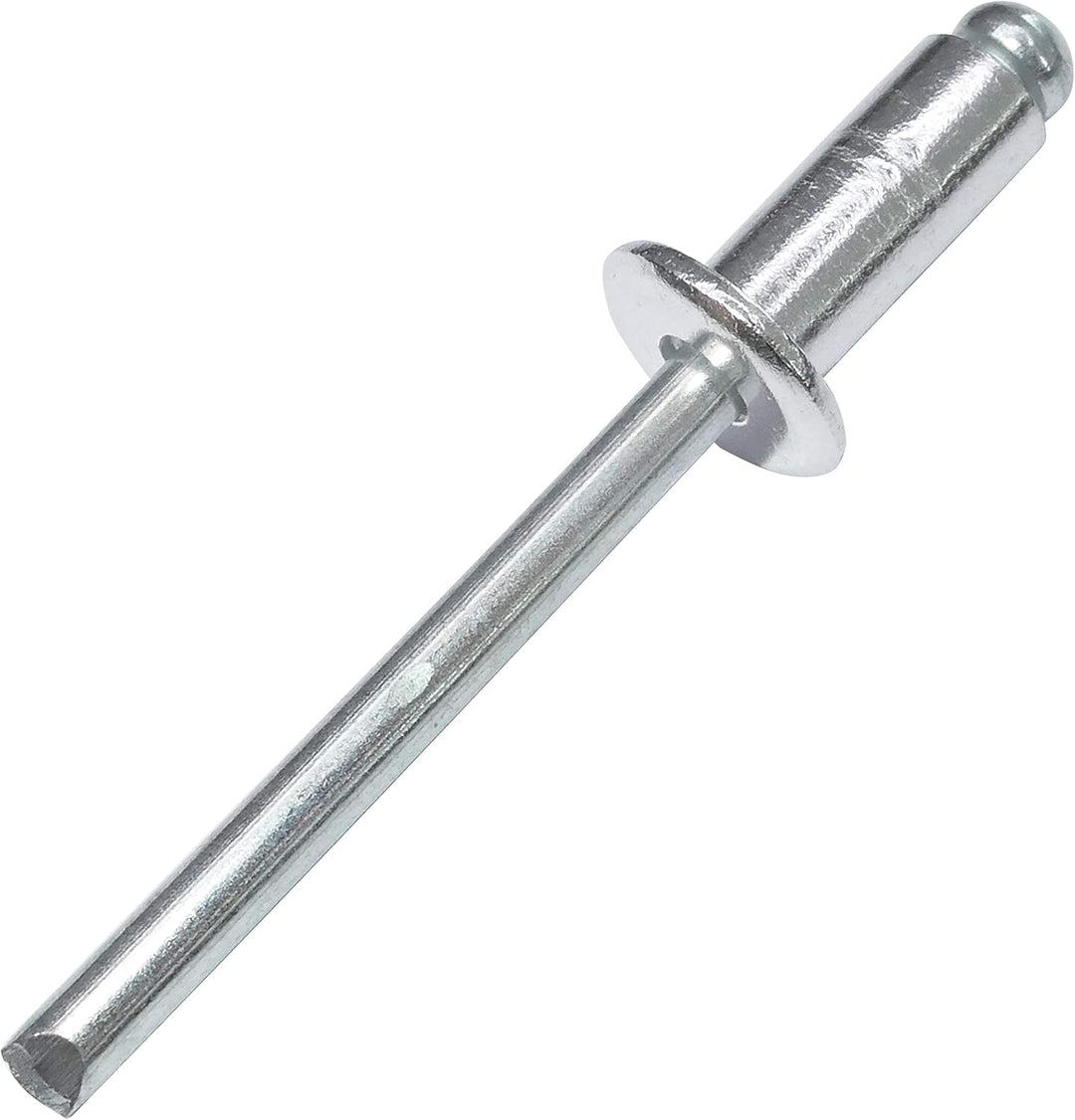 AERZETIX - C48118 - Satz von 100 Blindnieten standard blindniet Ø6x14mm aluminium stahl - DIN 7337 A