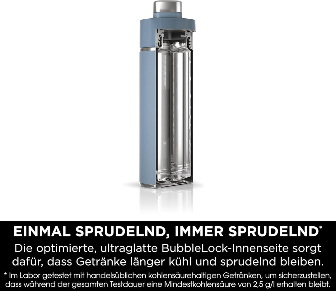 Ninja Thirsti Wasserflasche/Thermobecher to go, 700ml, auslaufsicherer Deckel, für kohlensäurehaltig