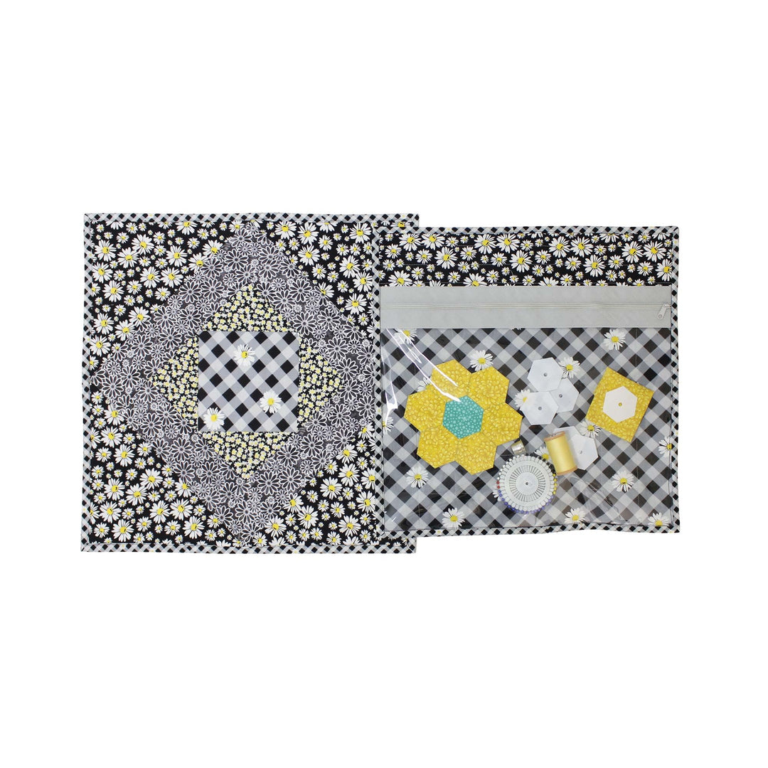 June Tailor JT-1671 Kit Projekttasche, Grauer Zippity-do-done(tm)