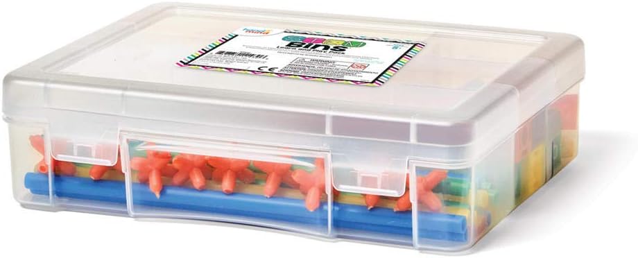 Learning Resources MINT Bins-Boxen Spiel- und Lernpaket, 4er-Set, Technik- und MINT-Herausforderunge