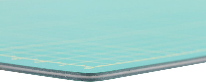 Schneidematte A0, 90x120cm, grün, 5-lagig / 3 mm, selbstheilend | Schneidunterlage beidseitig bedruc