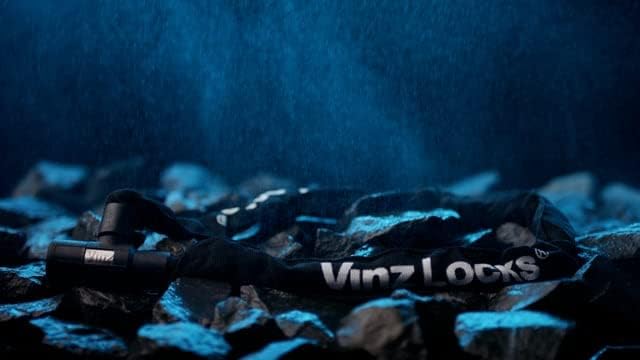 VINZ Ventoux Fahrradschloss Mit Schlüssel ø6mm | Kettenschloss für Fahrrad E-bike | Panzerschloss au