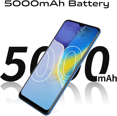 VIVO Y01 Smartphone Ohne Vertrag, 5,000 mAh Akku, Android 11 Handy 6,51-Zoll Halo FullView, 13MP Hau