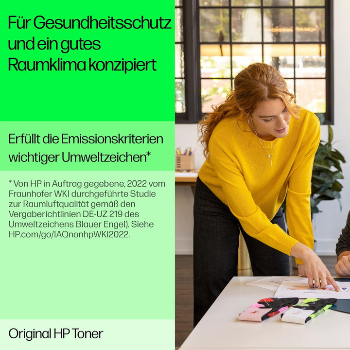HP 207X (W2211X) Cyan Original Toner mit hoher Reichweite für HP Color LaserJet Pro M283 / M282 / M2