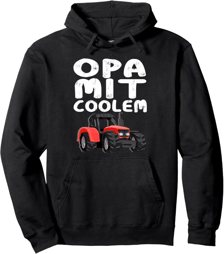 OPA Landwirt Traktor Trecker Spruch Pullover Hoodie