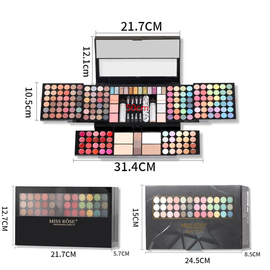 Lidschatten Palette, Eyeshadow Make Up Kosmetik Palette, Schminkpalette mit Hochpigmentierten Farben