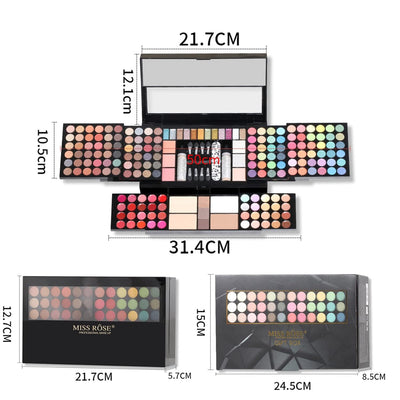 Lidschatten Palette, Eyeshadow Make Up Kosmetik Palette, Schminkpalette mit Hochpigmentierten Farben