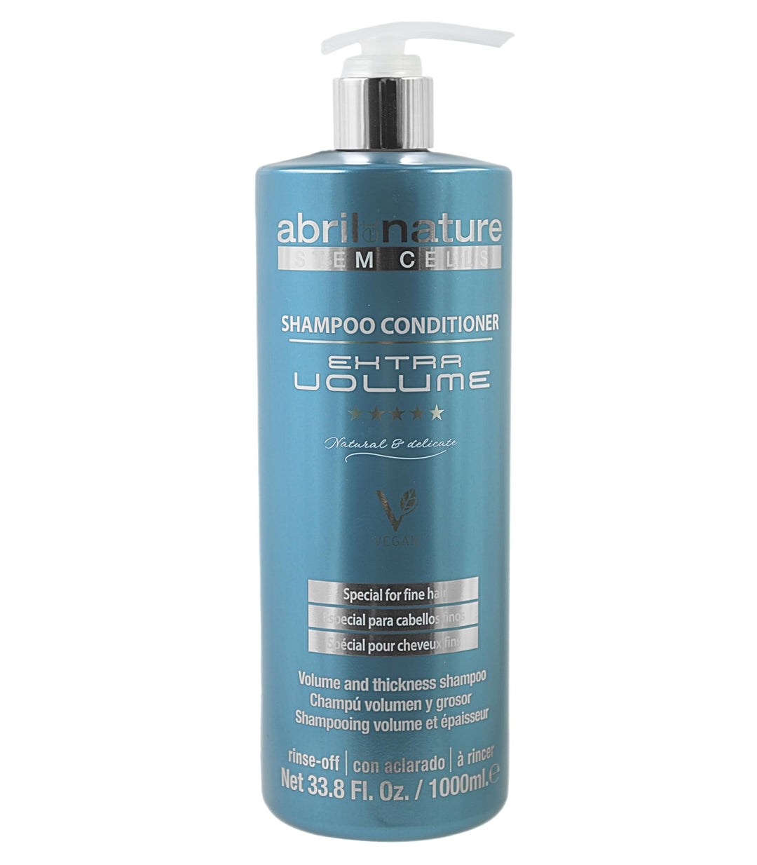 Shampoo, um dem Haar maximales Volumen zu verleihen Age Reset 1000ml. abril et nature feines und zar