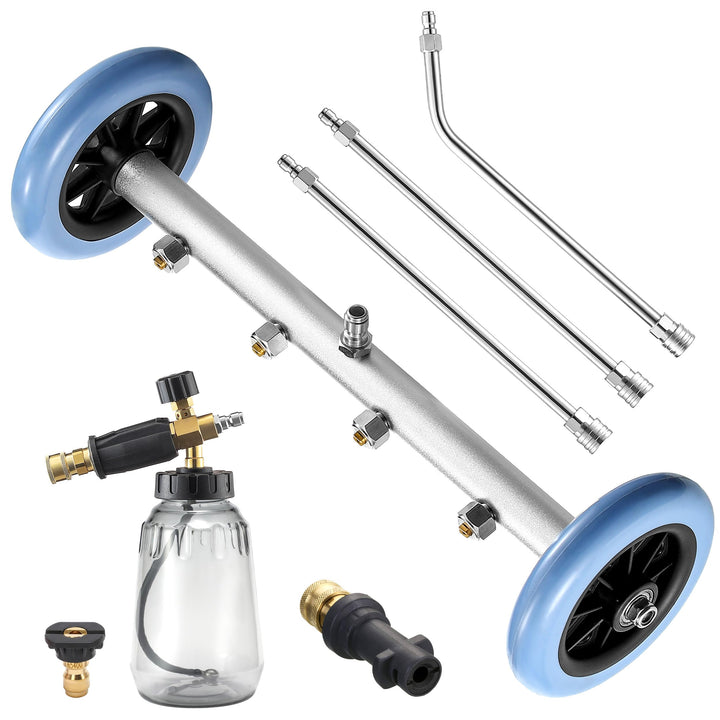 M MINGLE 40,6 cm Unterbau-Unterlegscheibe mit Schneeschaumlanze, kompatibel mit Kärcher K-Serie, K2,