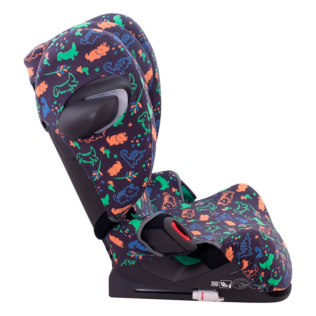 JYOKO KIDS Bezug Kompatibel mit Cybex Solution G I-size (Happy Dino)