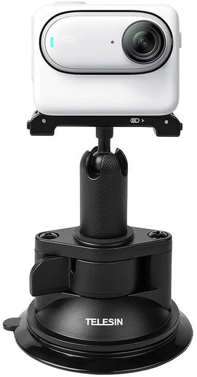 Magnetic Base and Suction Cup Base Set TELESIN for Insta360 GO 3