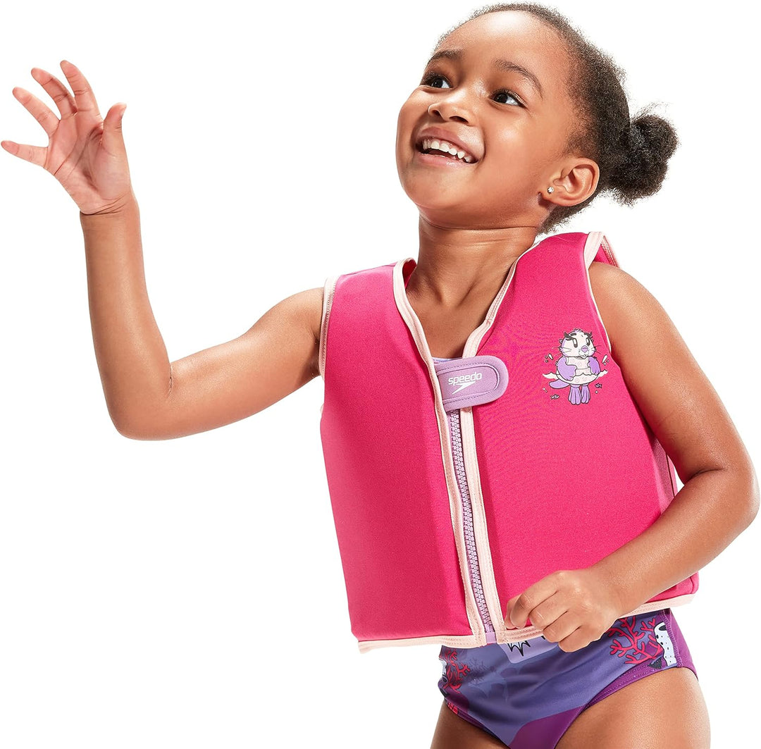 Speedo Kinder Character Printed Fv Swimsuit 4 Jahre Aria Miami-lila/Taro, 4 Jahre Aria Miami-lila/Ta