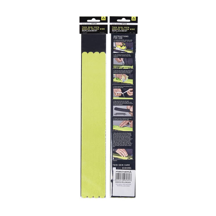 Fischer Twin Skin 100% Mohair Neonyellow WI Yellow