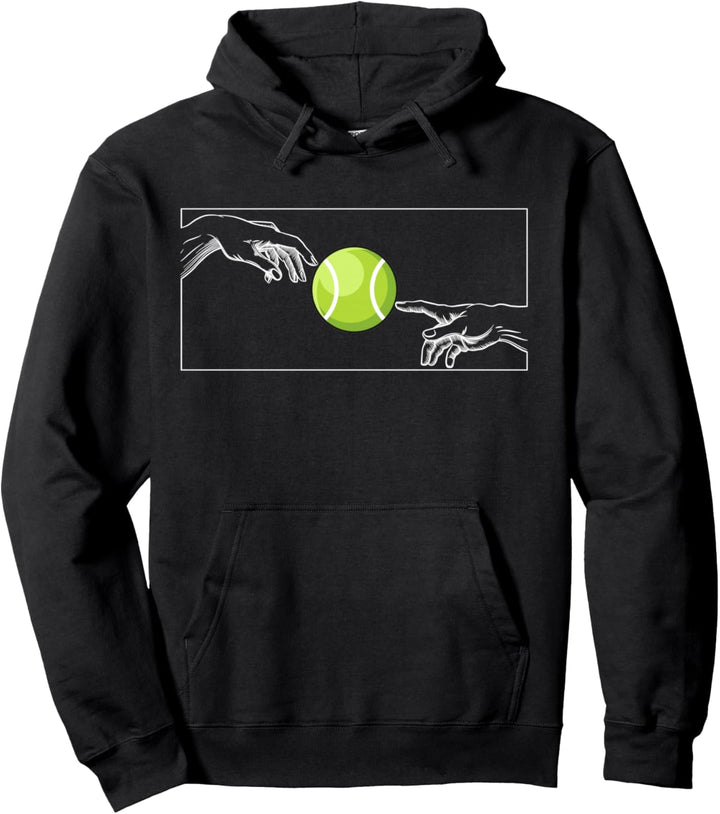 Tennisball für Tennisspieler Tennisspielerin zum Tennis Pullover Hoodie