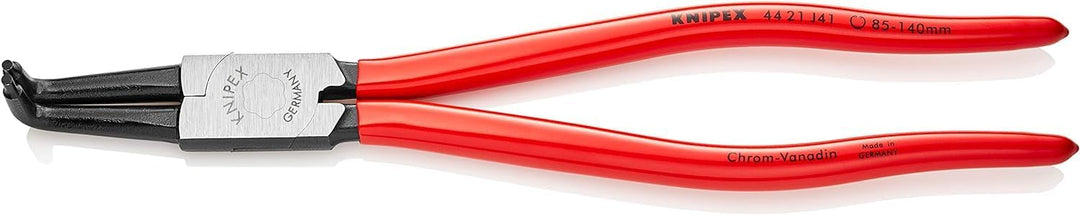 Knipex Sicherungsringzange für Innenringe in Bohrungen schwarz atramentiert, mit Kunststoff überzoge