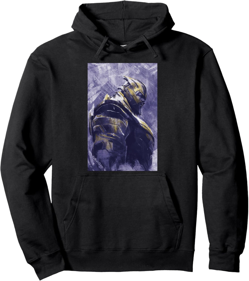 Marvel Avengers: Endgame Thanos Painted Portrait Pullover Hoodie