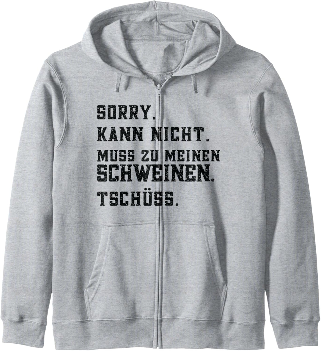 Schweine Schweinezucht Schwein Kapuzenjacke