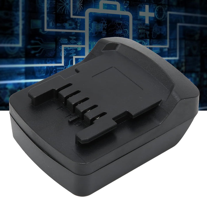 Fdit Akkuadapter für DEWALT 18V/20V DCB205 DCB200 DCB182 DCB184 auf Metabo 18V Lithium Akku Konverte