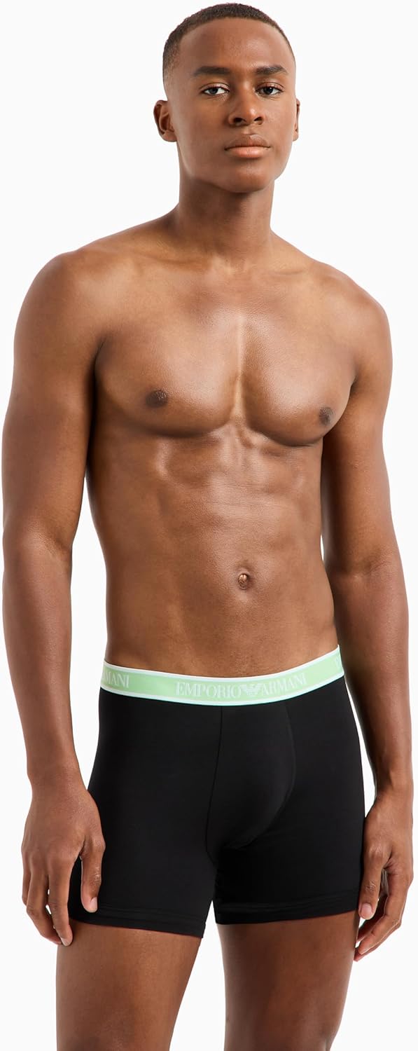 Emporio Armani Underwear-Slips/Boxershorts Herren XL Black/Black/Black, XL Black/Black/Black