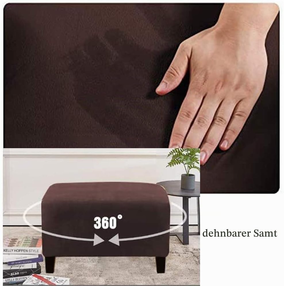 Hocker bezug rechteckig hockerbezüge bezug für hocker quadratisch ottomane hocker bezug Ottomane Sch