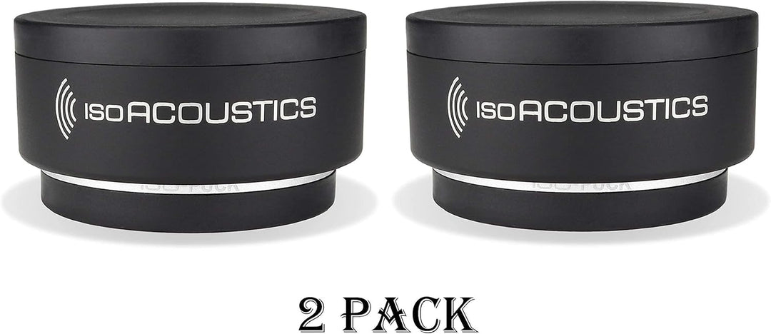 IsoAcoustics Iso-Puck-Serie mit akustischen Isolatoren Iso-Puck, 9 kg max./Stück, 2 Stk. Iso-Puck, 2