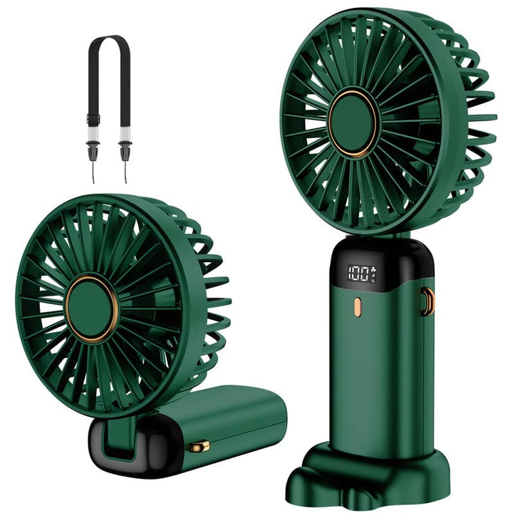 Rafada Handventilator, Tragbarer Mini Ventilator, Wiederaufladbar, Kleiner Taschenventilator Mit 5 G