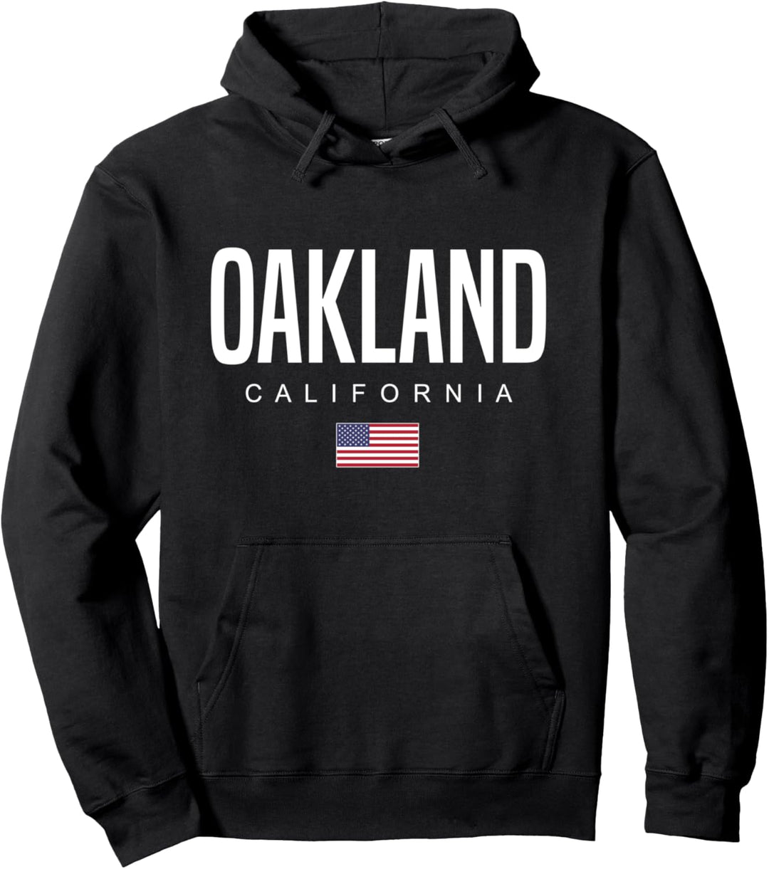 Oakland, Kalifornien, CA Pullover Hoodie
