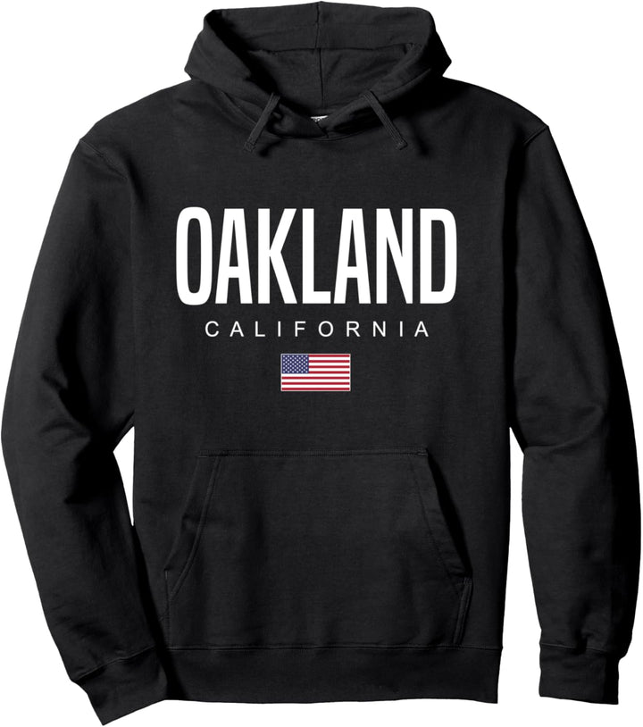 Oakland, Kalifornien, CA Pullover Hoodie