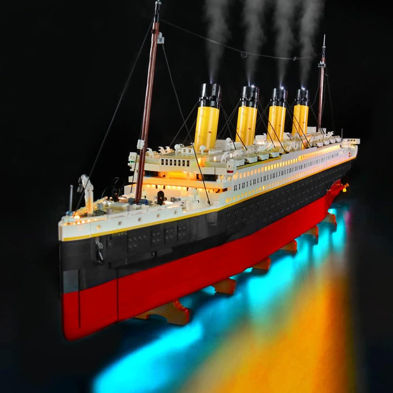 LED-Beleuchtung für Lego Creator Expert Titanic-Bauset 10294 (kein Lego enthalten, nur Dekorationsli