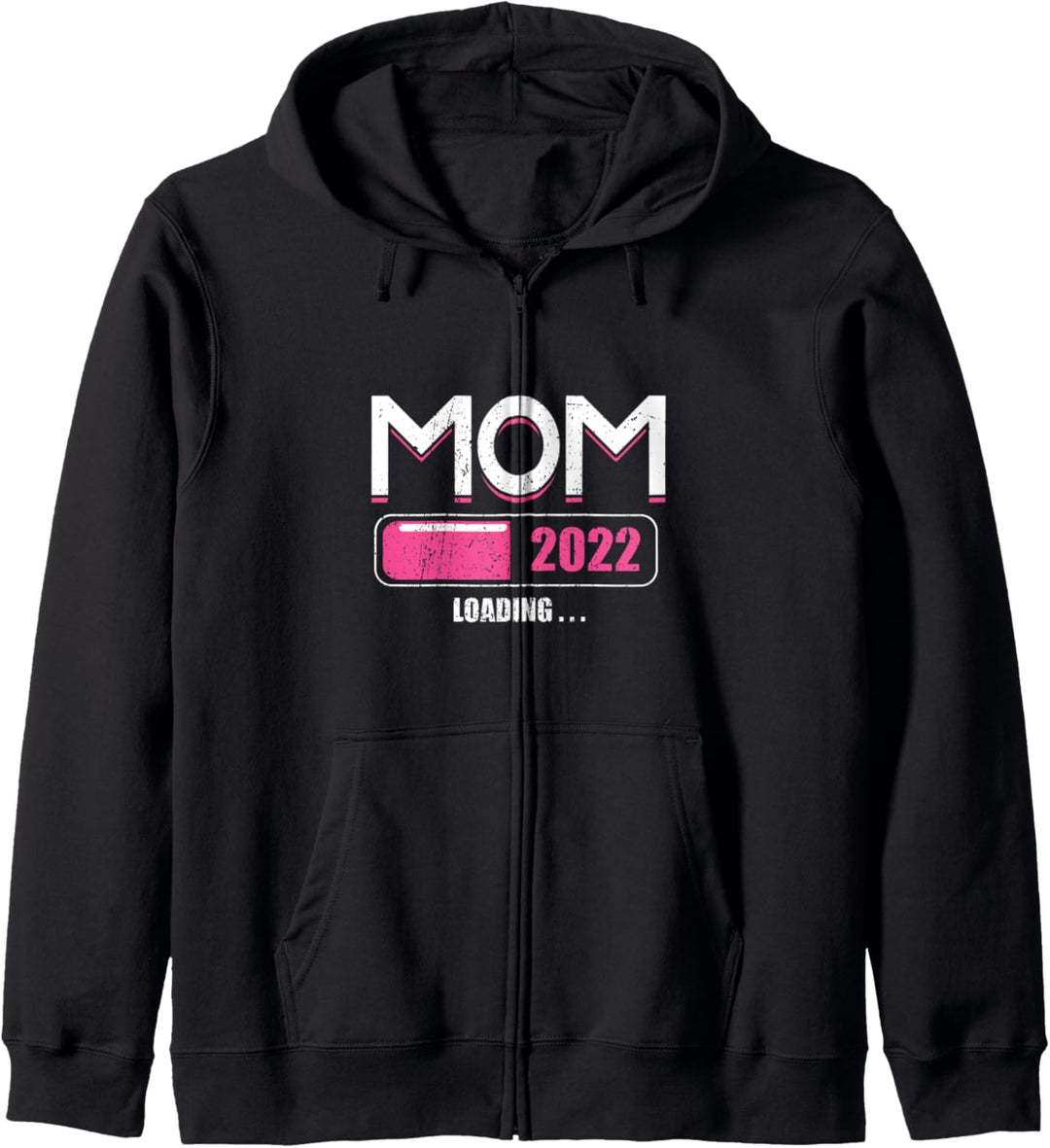 Mama Werden 2022 Loading Eltern Geschenk Mutter Werden Kapuzenjacke