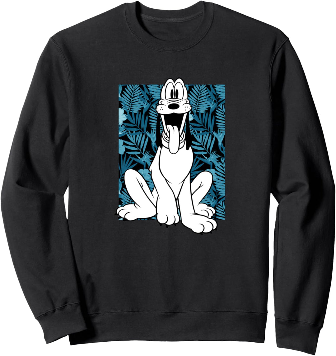 Disney Mickey And Friends Pluto Tropical Sweatshirt