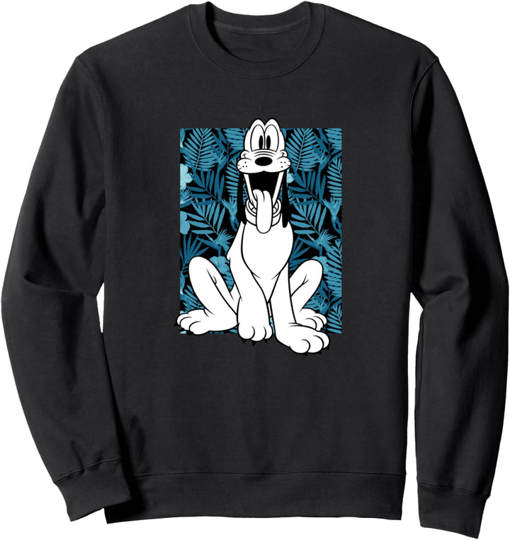 Disney Mickey And Friends Pluto Tropical Sweatshirt