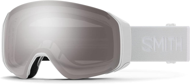 SMITH OPTICS I/O MAG S 4D Ski- Snowboardbrille WHITE VAPOR 22 - ChromaPOP Platinum Mirror Sun NEU