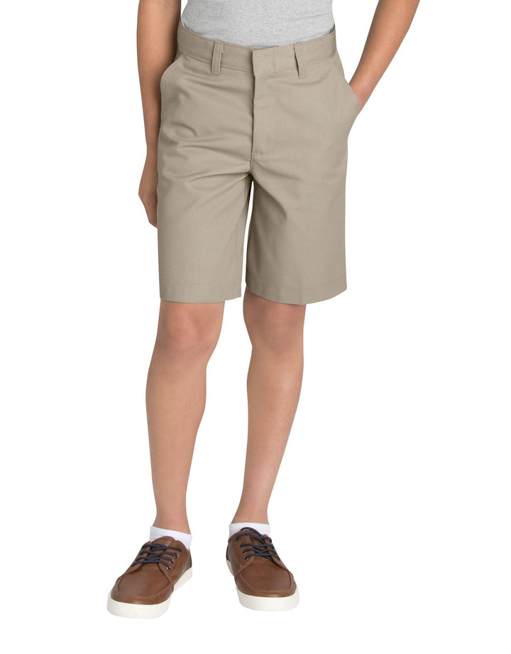 Dickies Jungen Flex Waist Flat Front Shorts 7 Desert Sand, 7 Desert Sand