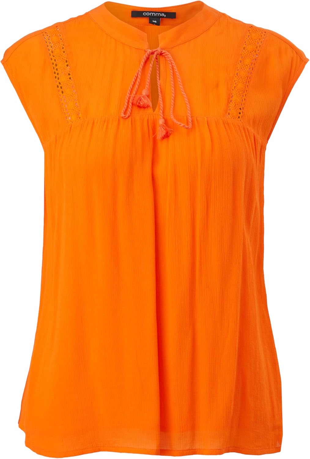 comma Damen Bluse 40 2335, 40 2335_orange