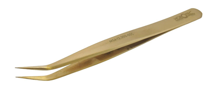 KD89 Horotec MSA12.303 Präzisions-Pinzette für Uhrmacherkunst aus Messing, hervorragende Verarbeitun