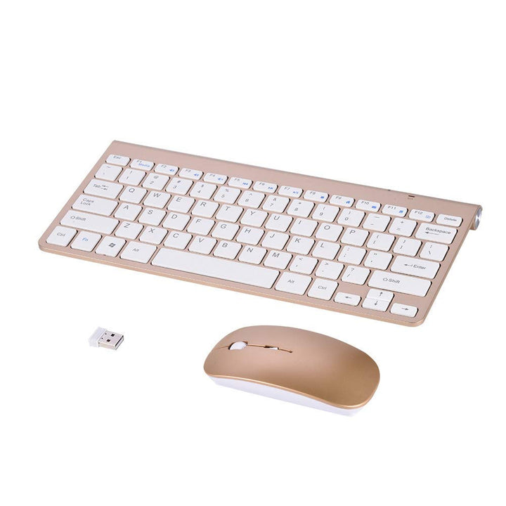 Tastatur Maus Set Kabellos Slim 2.4GHz Wireless Keyboard Bluetooth Tastatur Mit Maus Wireless Keyboa