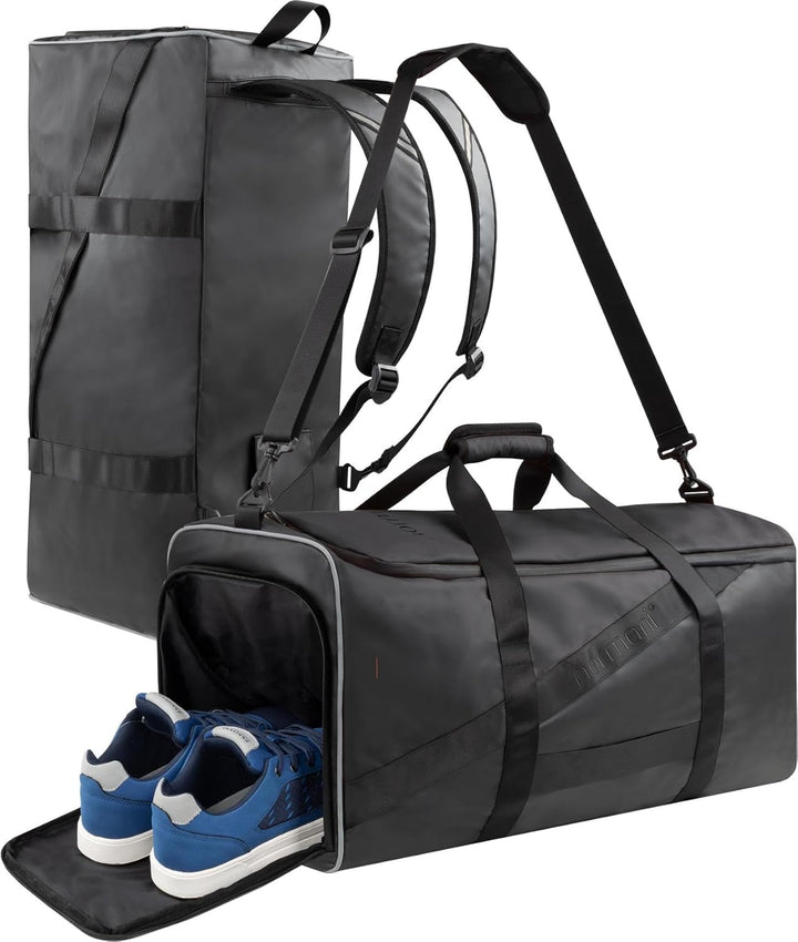 Reisetasche Sporttasche 58 90 oder 120 Liter mit Rucksack-Funktion faltbar mit separatem Nassfach Sc