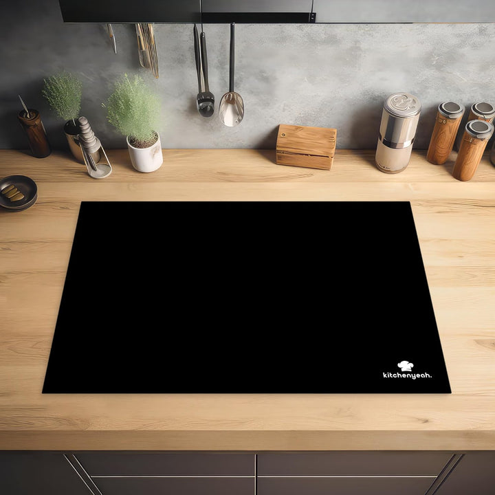 KitchenYeah© Herdabdeckplatte Einteilig Induktionsmatte Küche Abdeckung Ceranfeld Herd Abdeckplatte