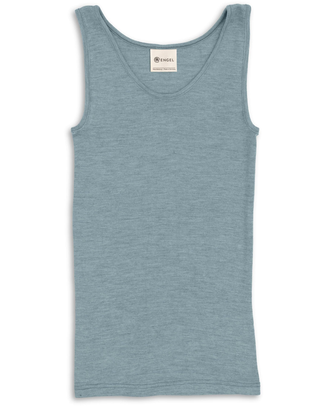 Engel Damen Trägerhemd, Wolle Seide, Gr. 34-48, 3 Farben 42-44 Bergblau, 42-44 Bergblau