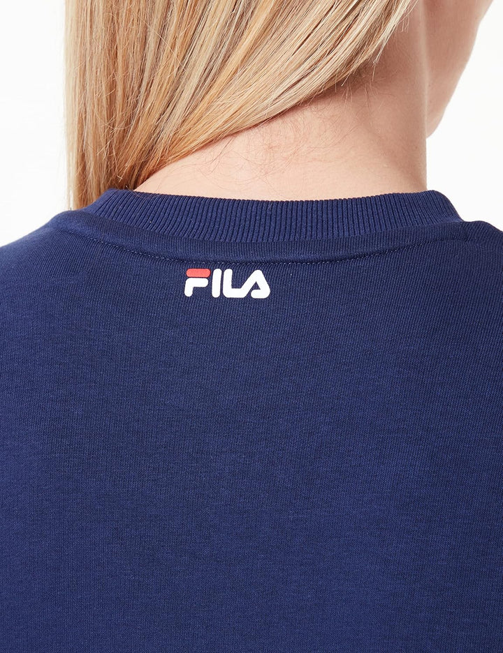 FILA Unisex Barbian Crew Sweatshirt M Medieval Blue, M Medieval Blue