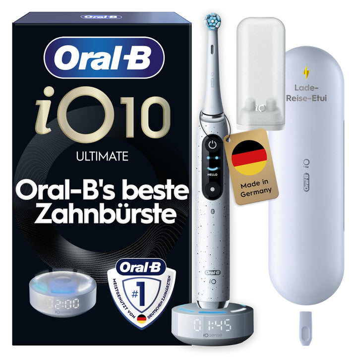 Oral-B iO Series 10 Elektrische Zahnbürste/Electric Toothbrush, 7 Putzmodi, Zahnpflege, iOSense, Far